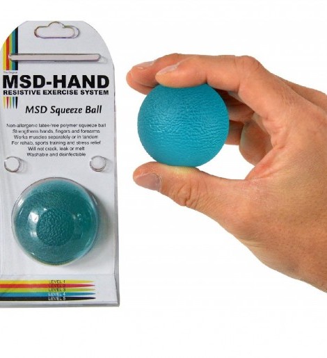 MSD SQUEEZE & EGGS BALL - EL EGZERSİZ TOPU